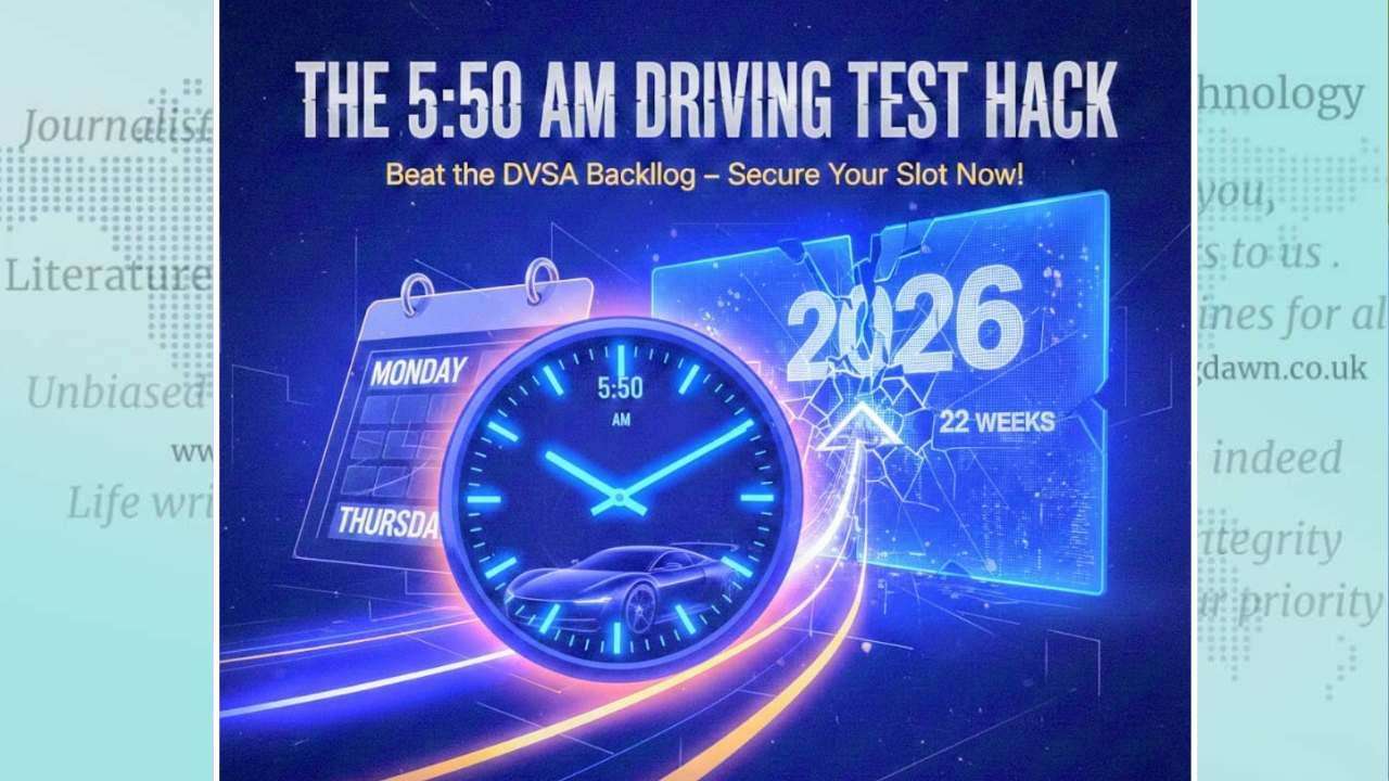 The 5:50 AM Driving Test Hack: How to Beat the 2026 DVSA Backlog and ...
