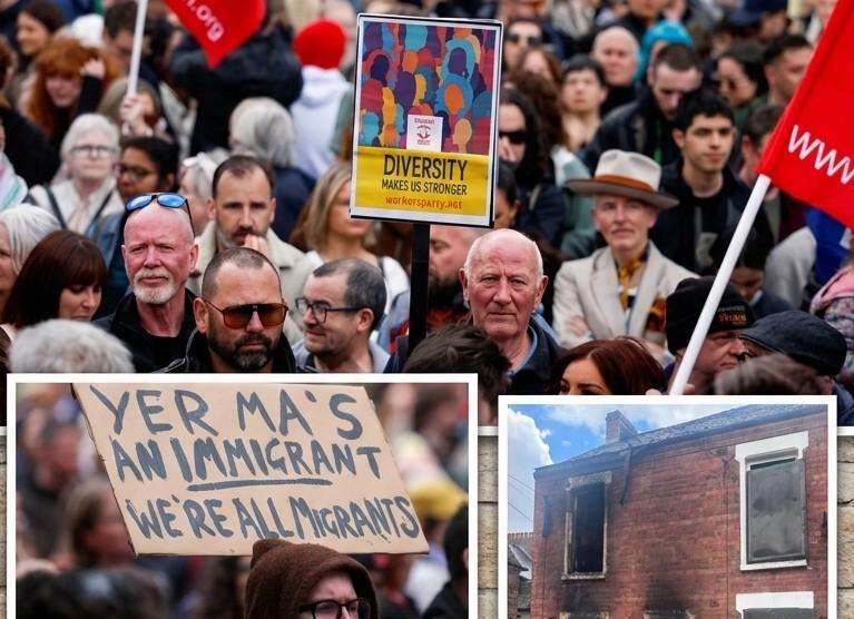Thousands Stand Together Against Hate After Belfast Disorder | The ...